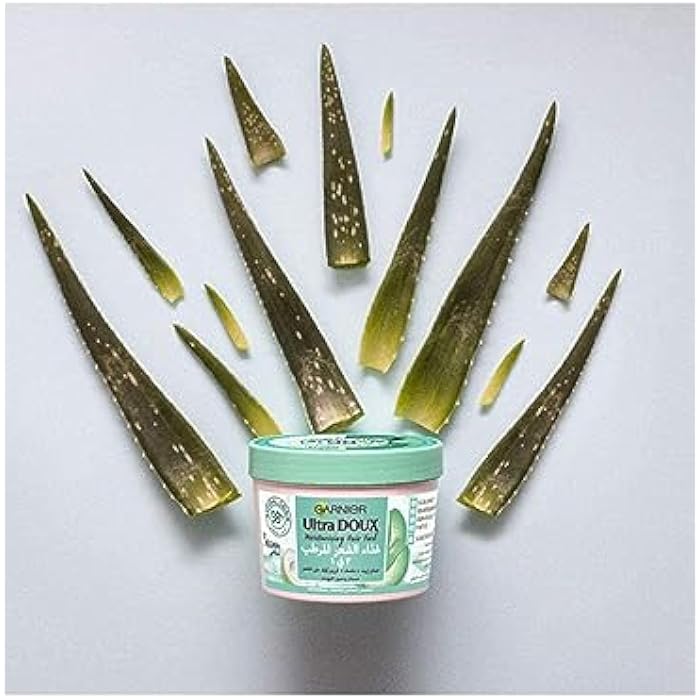 Garnier Ultra Doux Moisturising Aloe Vera 3-in-1 Hair, For Normal Hair, 390 ml - Image 3
